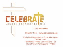 CELEBRATE! Conference schedule details