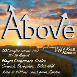 UK and IRELAND SINGLES RETREAT 2017 ABOVE